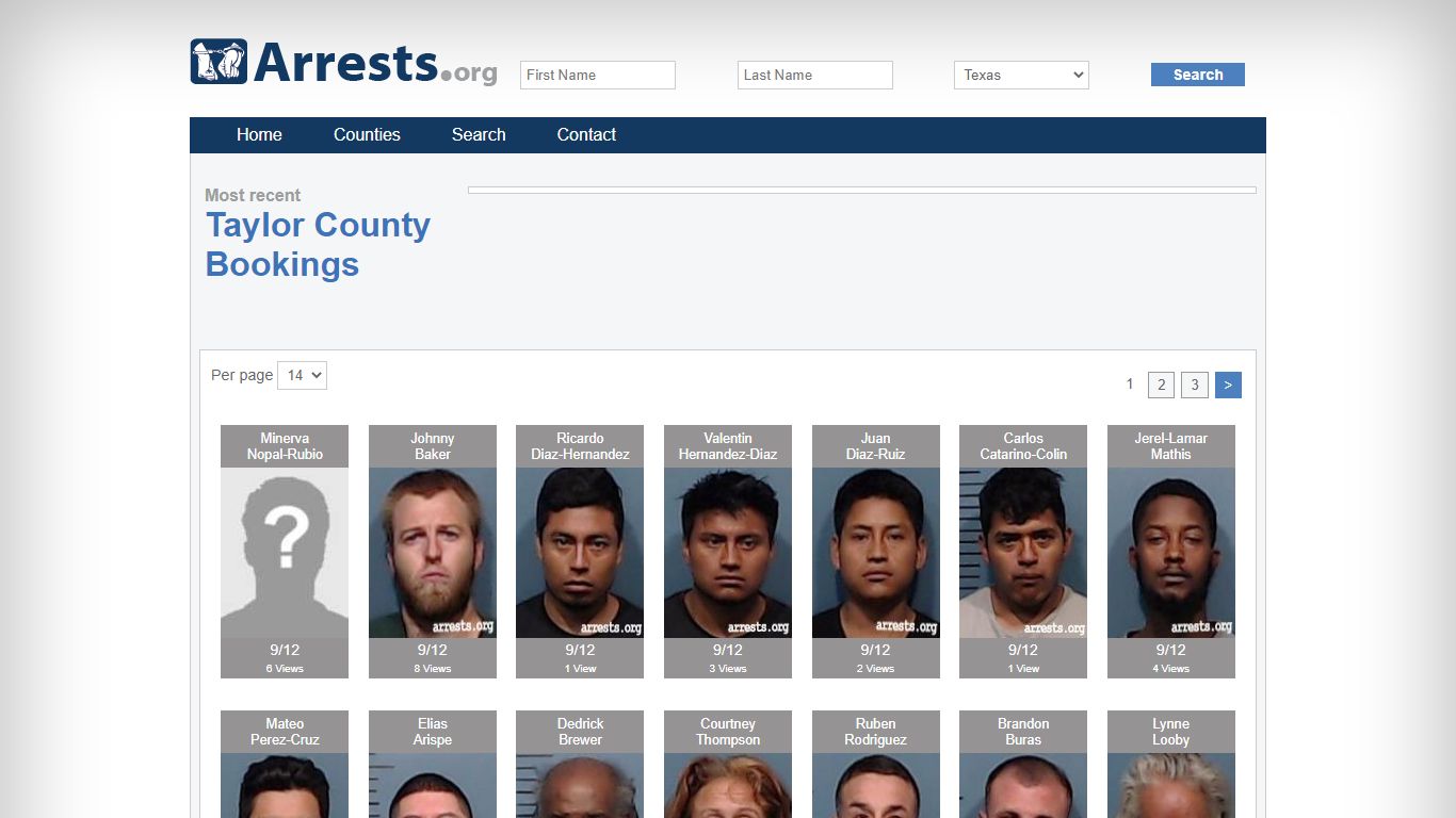 Taylor County Arrests and Inmate Search